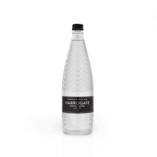 24 x Harrogate 750ml Still Water Bottles (Glass)